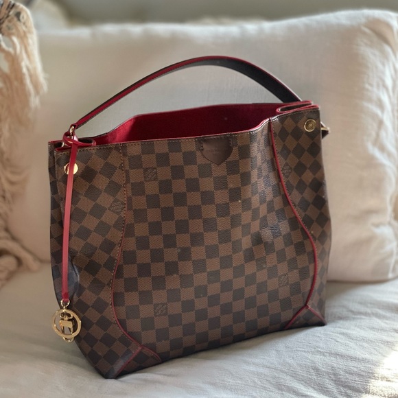 ❣️LIKE NEW❣️💎✨Louis Vuitton❣️ Caissa Damier Ebene Hobo Shoulderbag - Picture 17 of 17